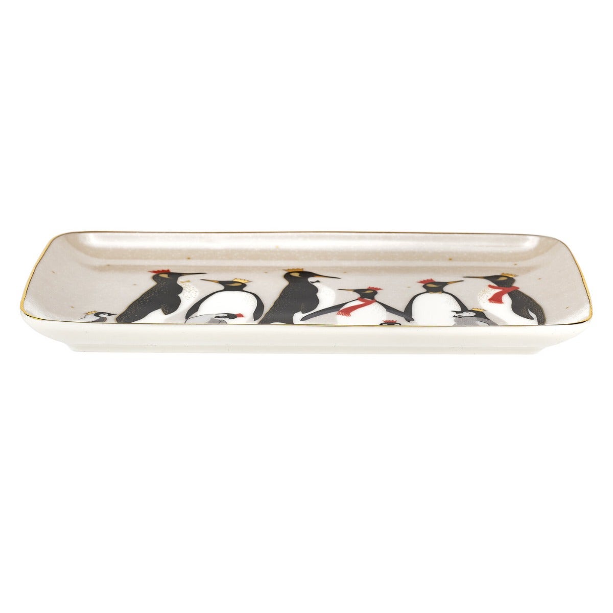 Sara Miller London Portmeirion Penguin Christmas Collection Tray