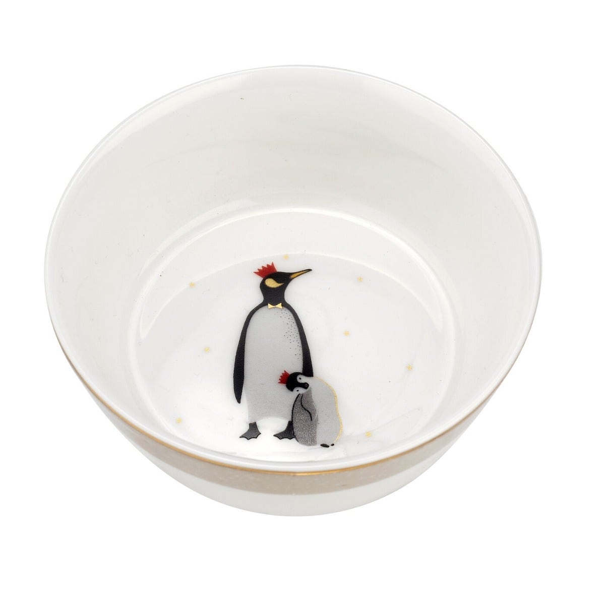 Sara Miller London Portmeirion Penguin Christmas Collection Bowls Set of 2