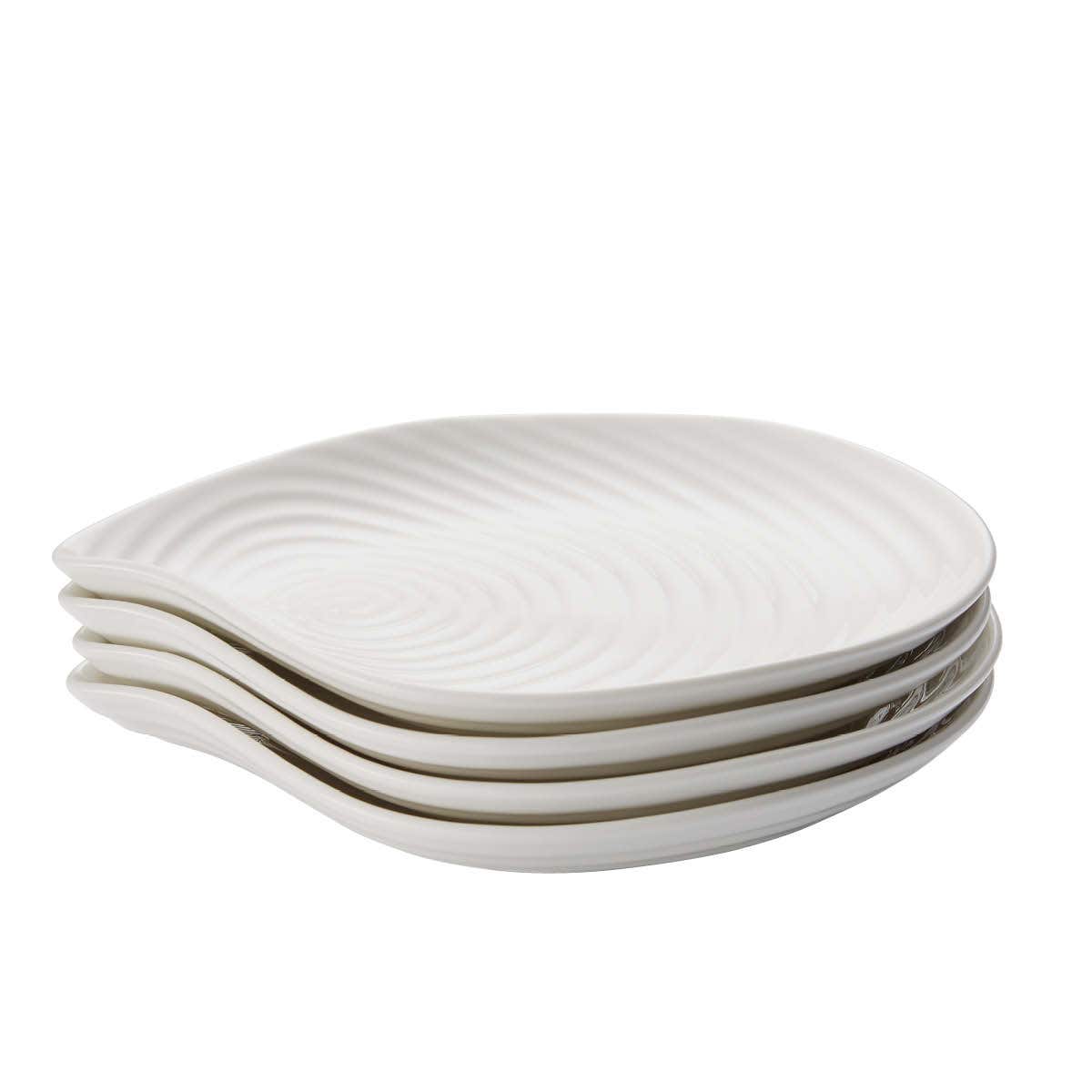 Sophie Conran for Portmeirion Shell Shaped Plates Set of 4