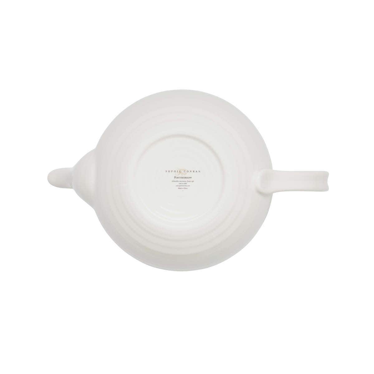 Portmeirion Sophie Conran - Jarra pequeña blanca con asa, jarra de crema de  8 onzas para café y leche, hecha de porcelana fina, apta para lavavajillas