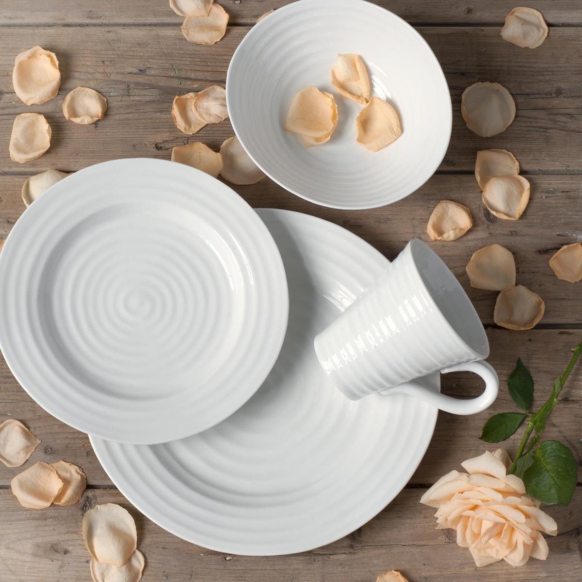 Sophie Conran for Portmeirion White 4 Piece Place Setting
