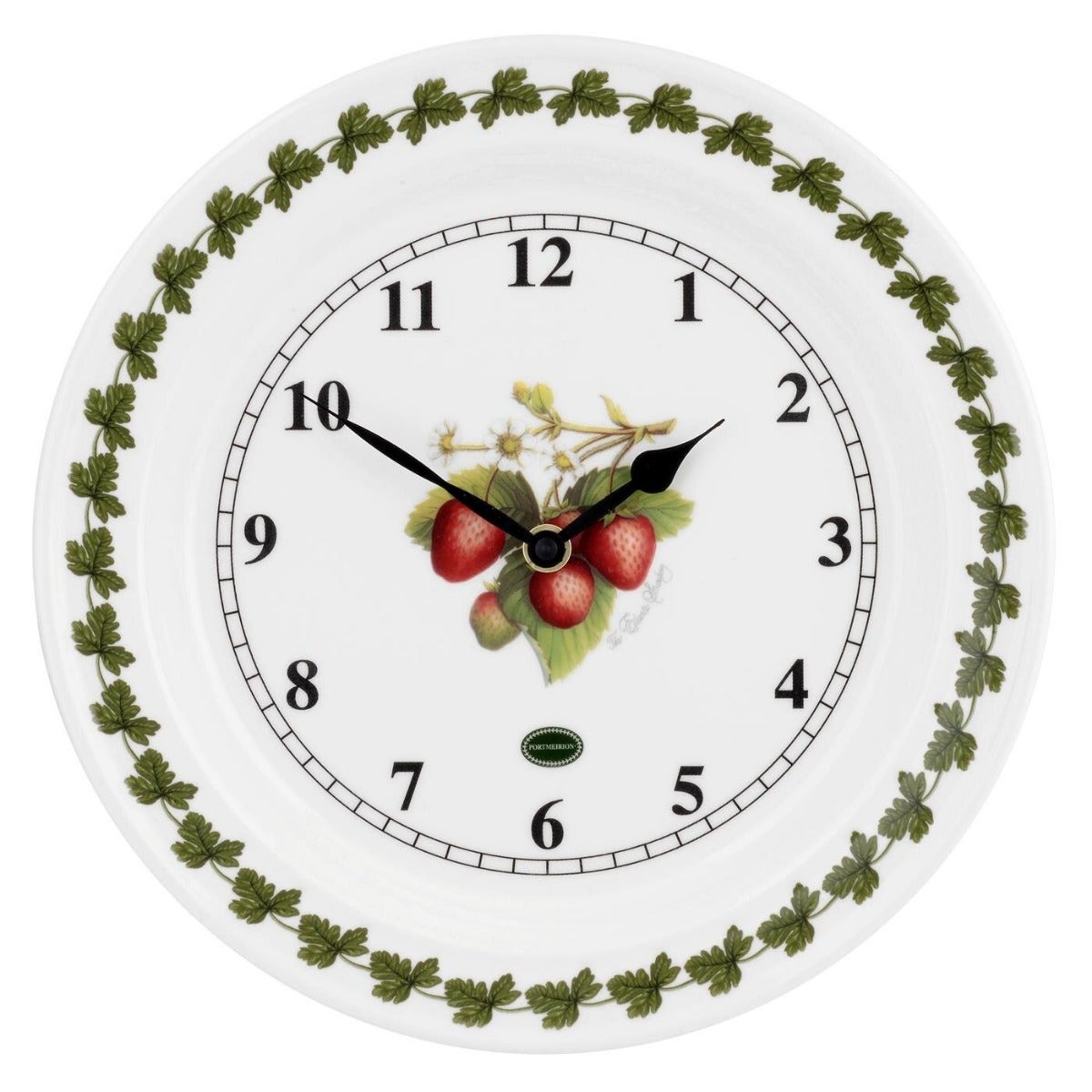 Seconds Pomona Wall Clock - Strawberry