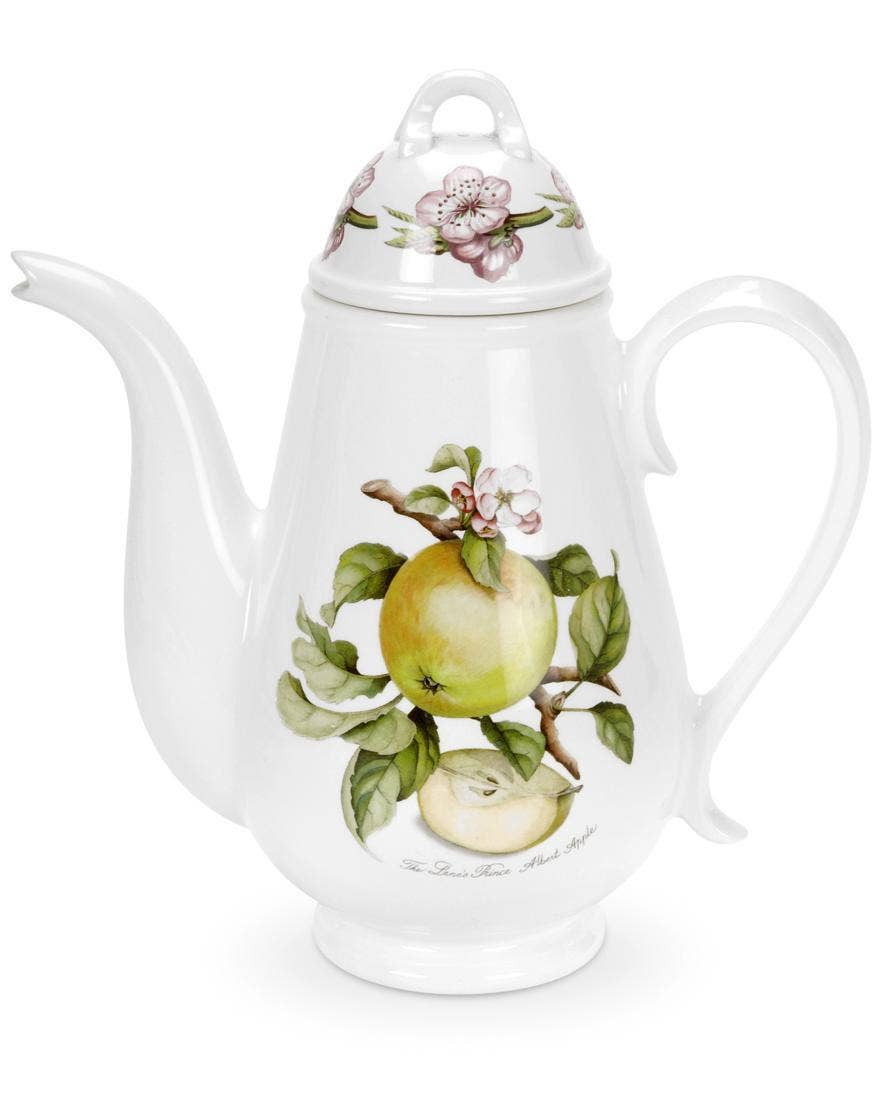 Seconds Portmeirion Pomona Coffee Pot No guarantee of Fruit Design