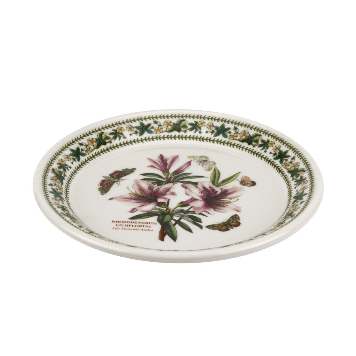 Seconds Portmeirion Variations Set Of 6 Bread Plates (Drum Shape) - No Guarantee of Flower Design