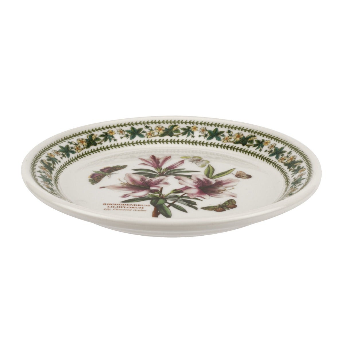 Seconds Portmeirion Variations Set Of 6 Bread Plates (Drum Shape) - No Guarantee of Flower Design