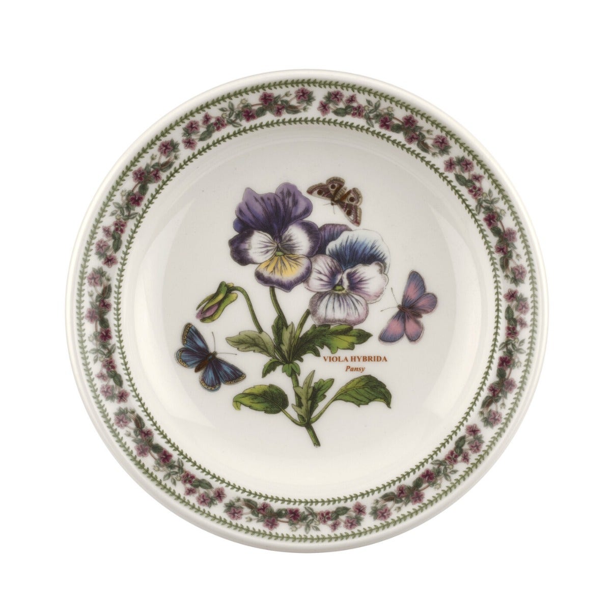 Seconds Portmeirion Variations Set Of 6 Bread Plates (Romantic Shape) - No Guarantee of Flower Design