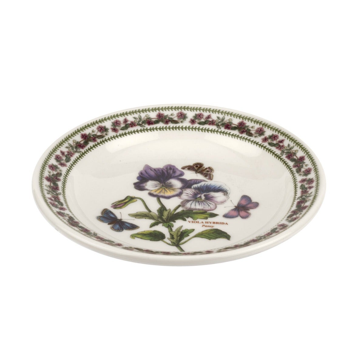 Seconds Portmeirion Variations Bread Plate (Romantic Shape) - No Guarantee of Flower Design