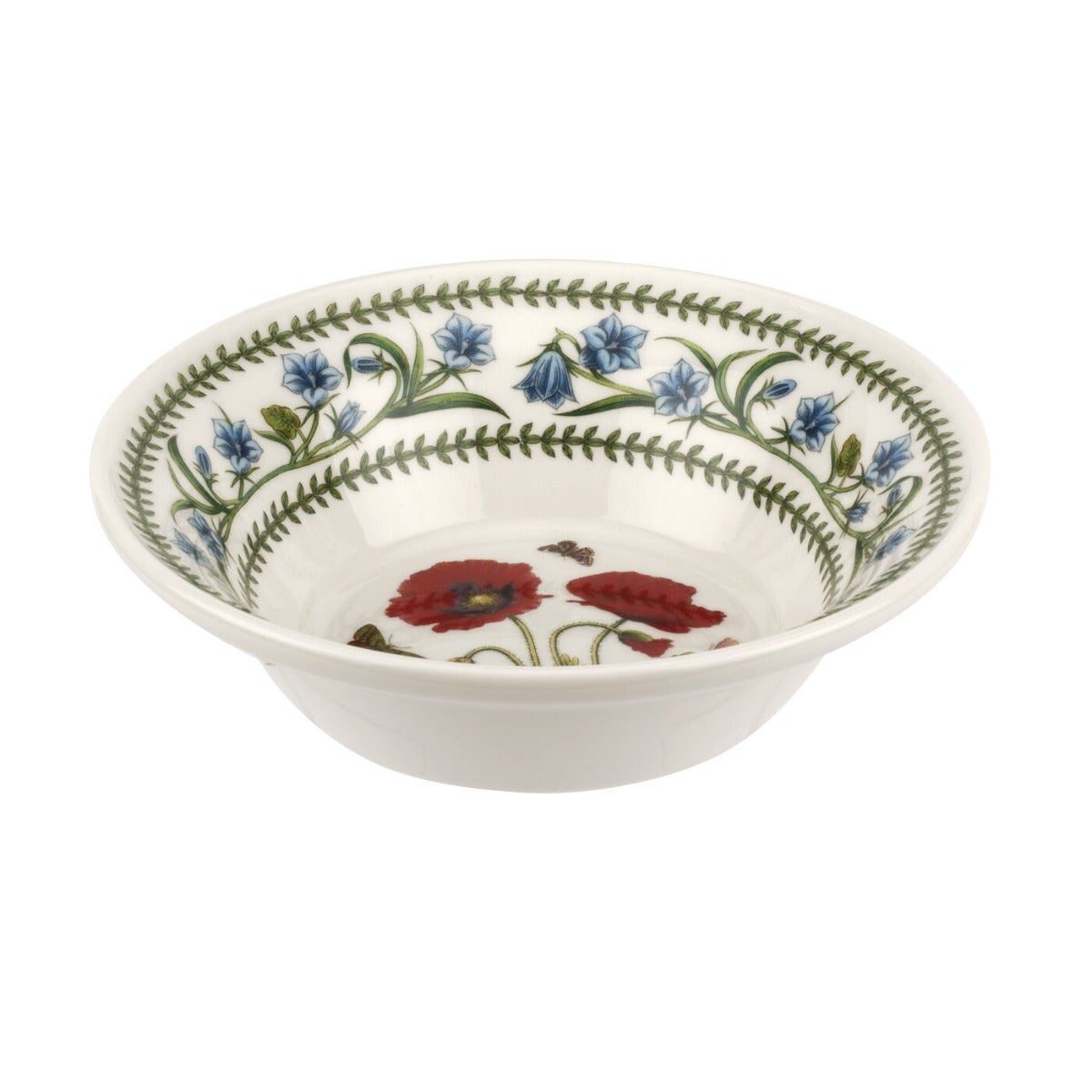 Seconds Portmeirion Variations Set Of 6 Oatmeal Bowls - No Guarantee of Flower Design