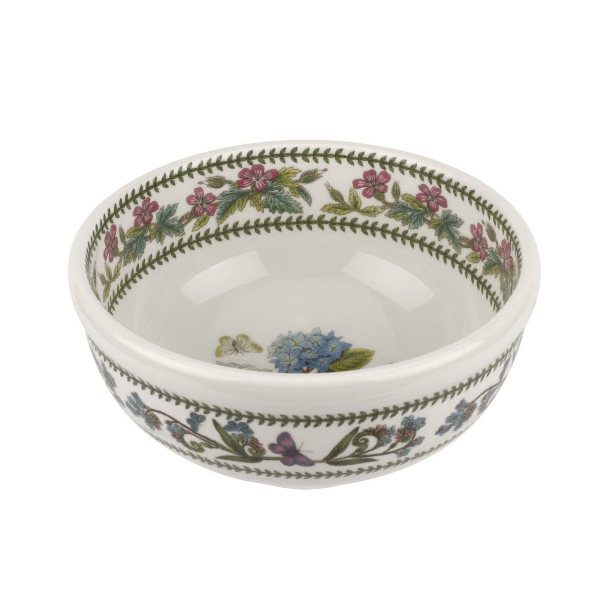 Seconds Portmeirion Variations 5.5 Inch Fruit Salad Bowl - No Guarantee of Flower Design