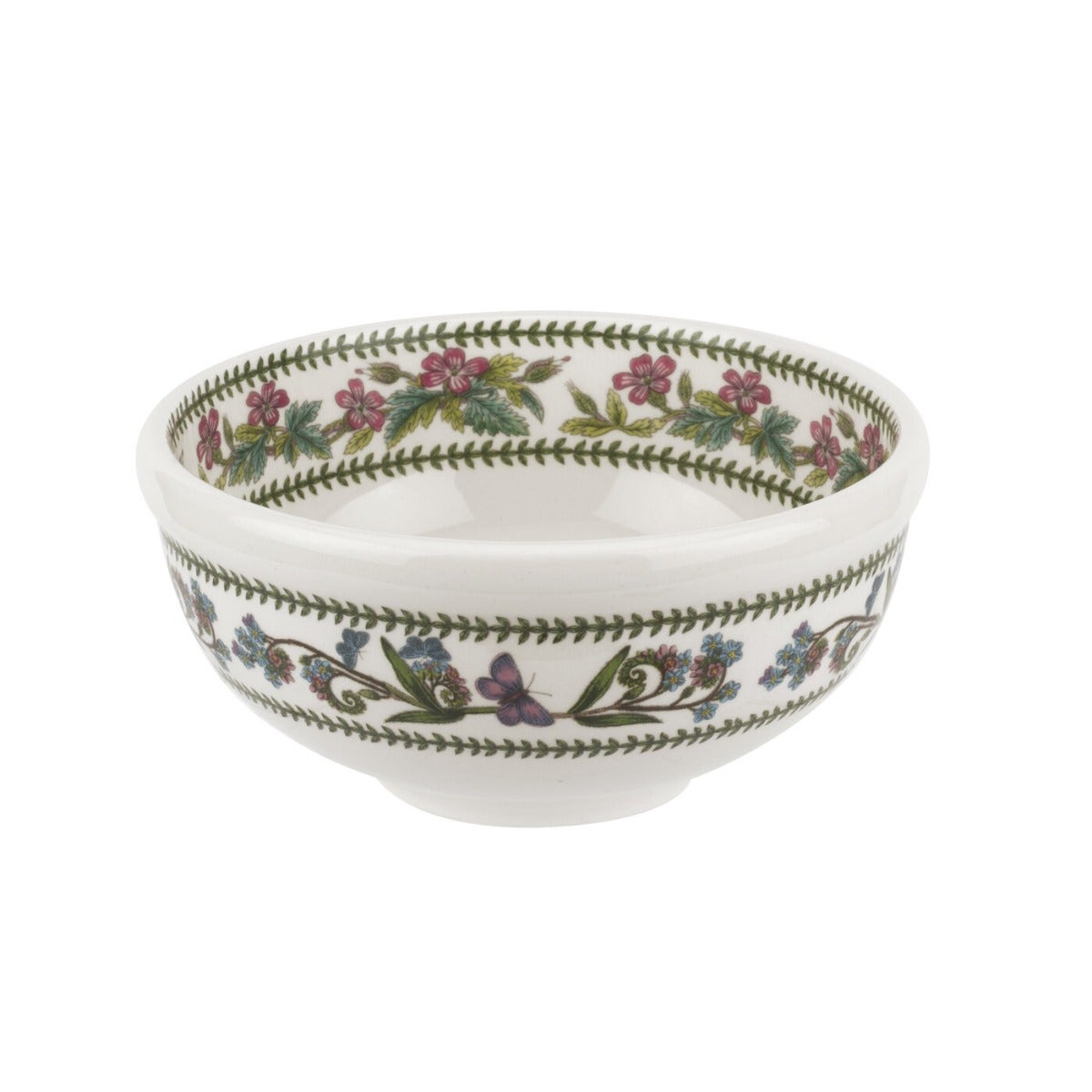 Seconds Portmeirion Variations 5.5 Inch Fruit Salad Bowl - No Guarantee of Flower Design