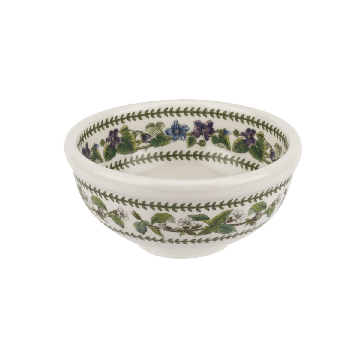 Seconds Portmeirion Variations Set Of 6 4.5 Inch Fruit Salad Bowls - No Guarantee of Flower Design