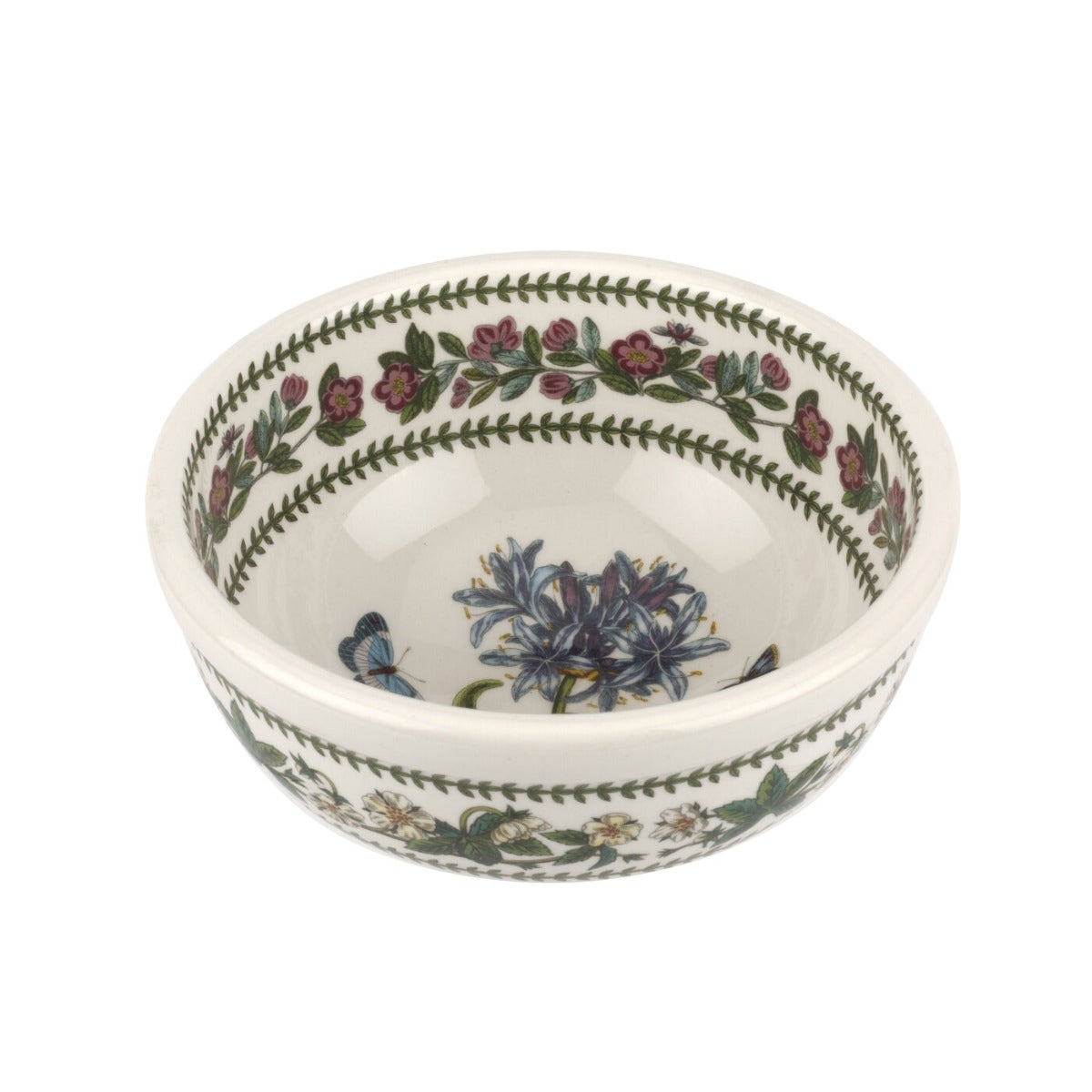 Seconds Portmeirion Variations Set Of 6 5 Inch Fruit Salad Bowls - No Guarantee of Flower Design