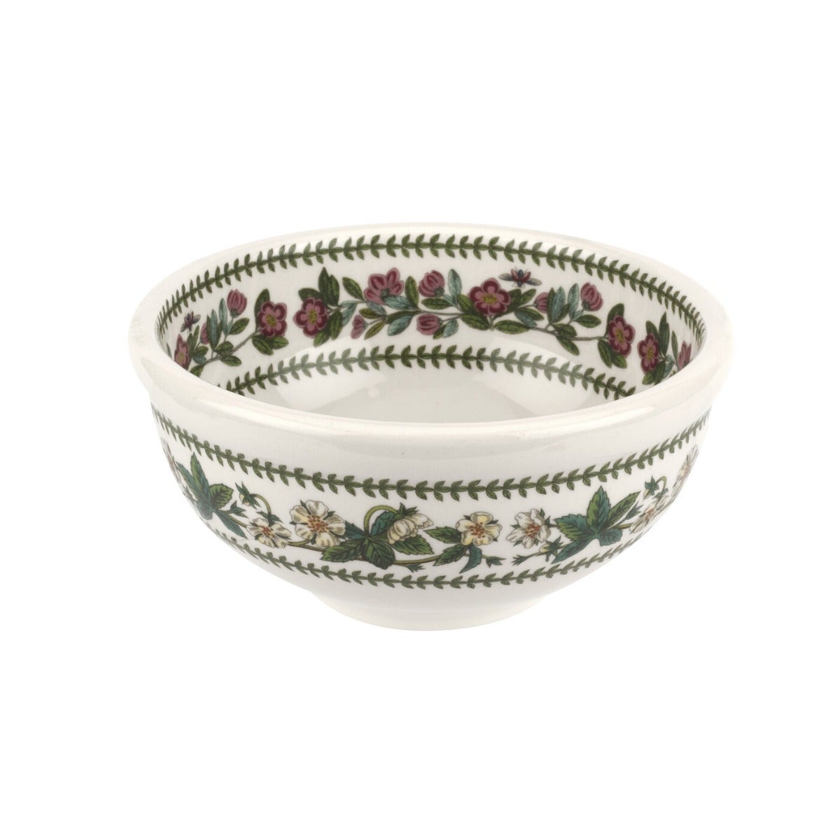 Seconds Portmeirion Variations Set Of 6 5 Inch Fruit Salad Bowls - No Guarantee of Flower Design