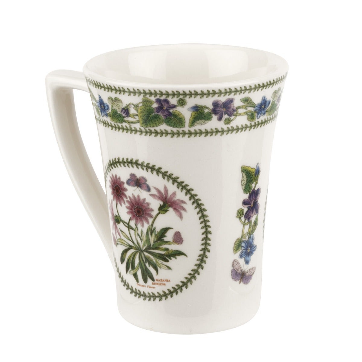 Seconds Portmerion Variations Set Of 6 10oz Mandarin Mugs -  No Guarantee of Flower Design