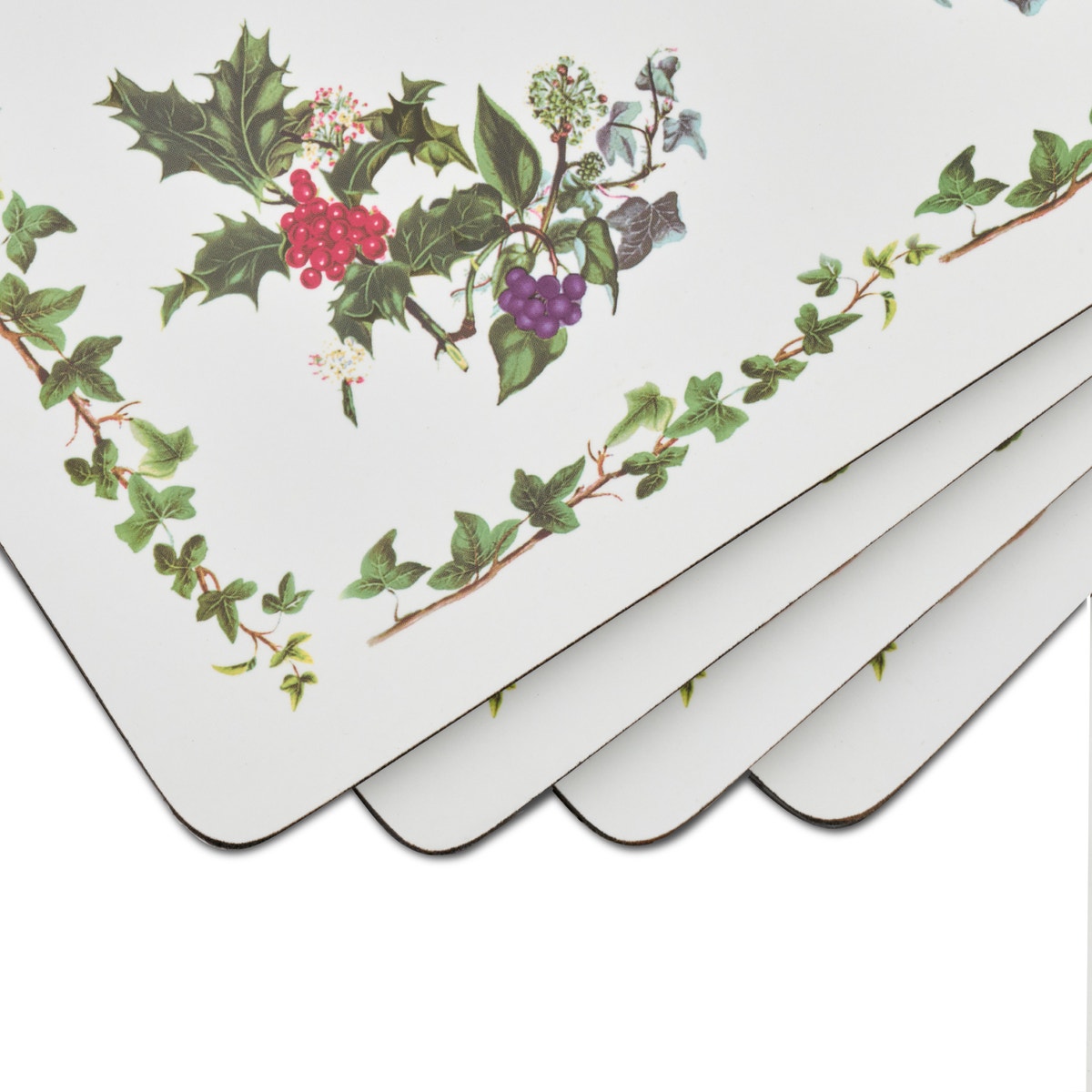 Pimpernel The Holly and The Ivy Large Placemats Set of 4