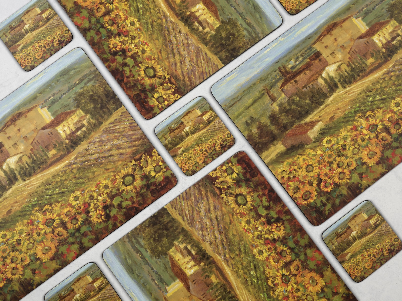 Pimpernel Tuscany Coasters Set of 6