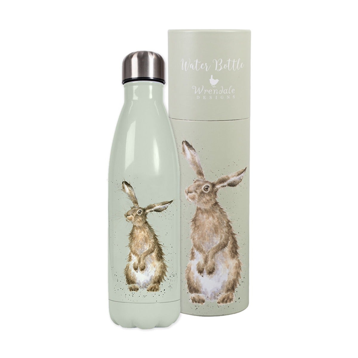 Royal Worcester Wrendale Designs Hare Water Bottle 