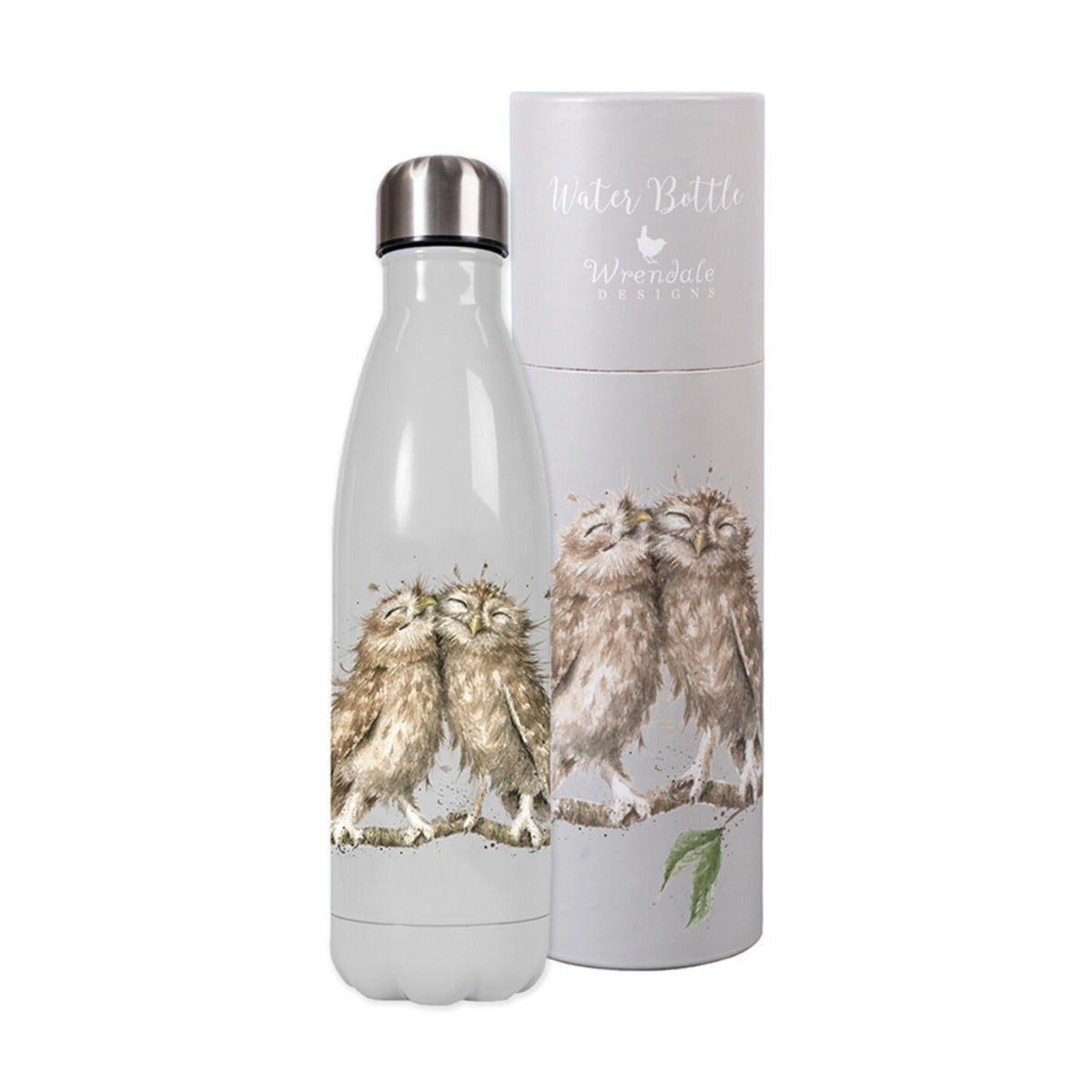 Royal Worcester Wrendale Designs Owl Water Bottle