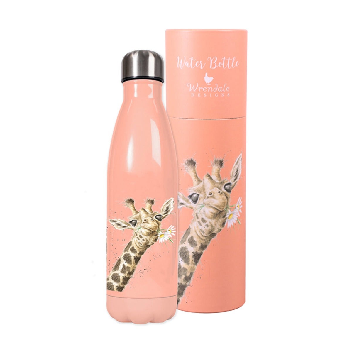 Royal Worcester Wrendale Designs Giraffe Water Bottle