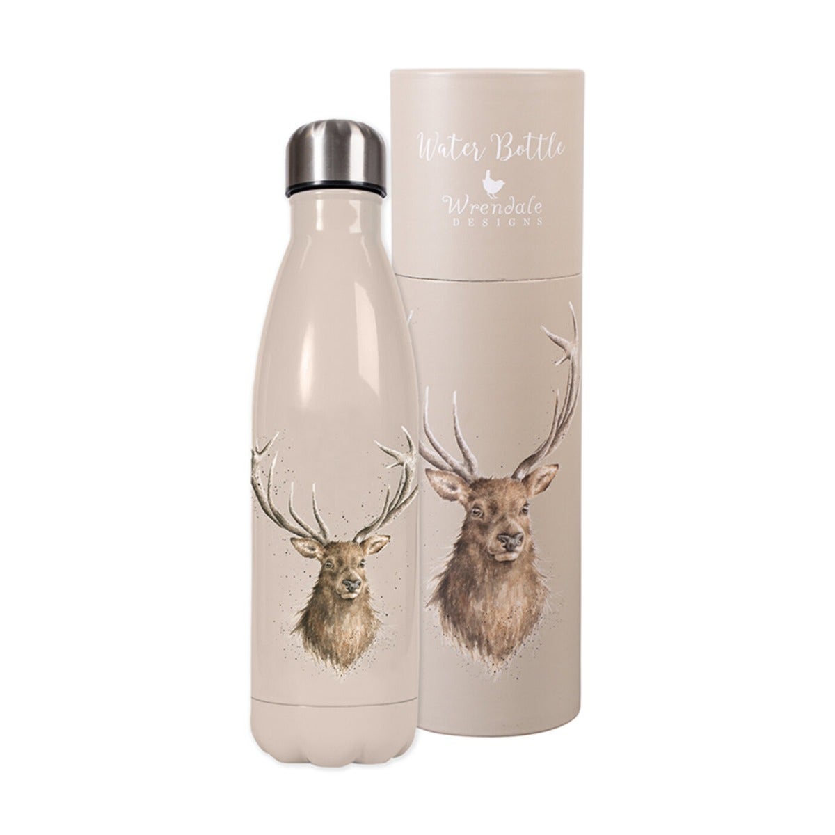 Royal Worcester Wrendale Designs Stag Water Bottle