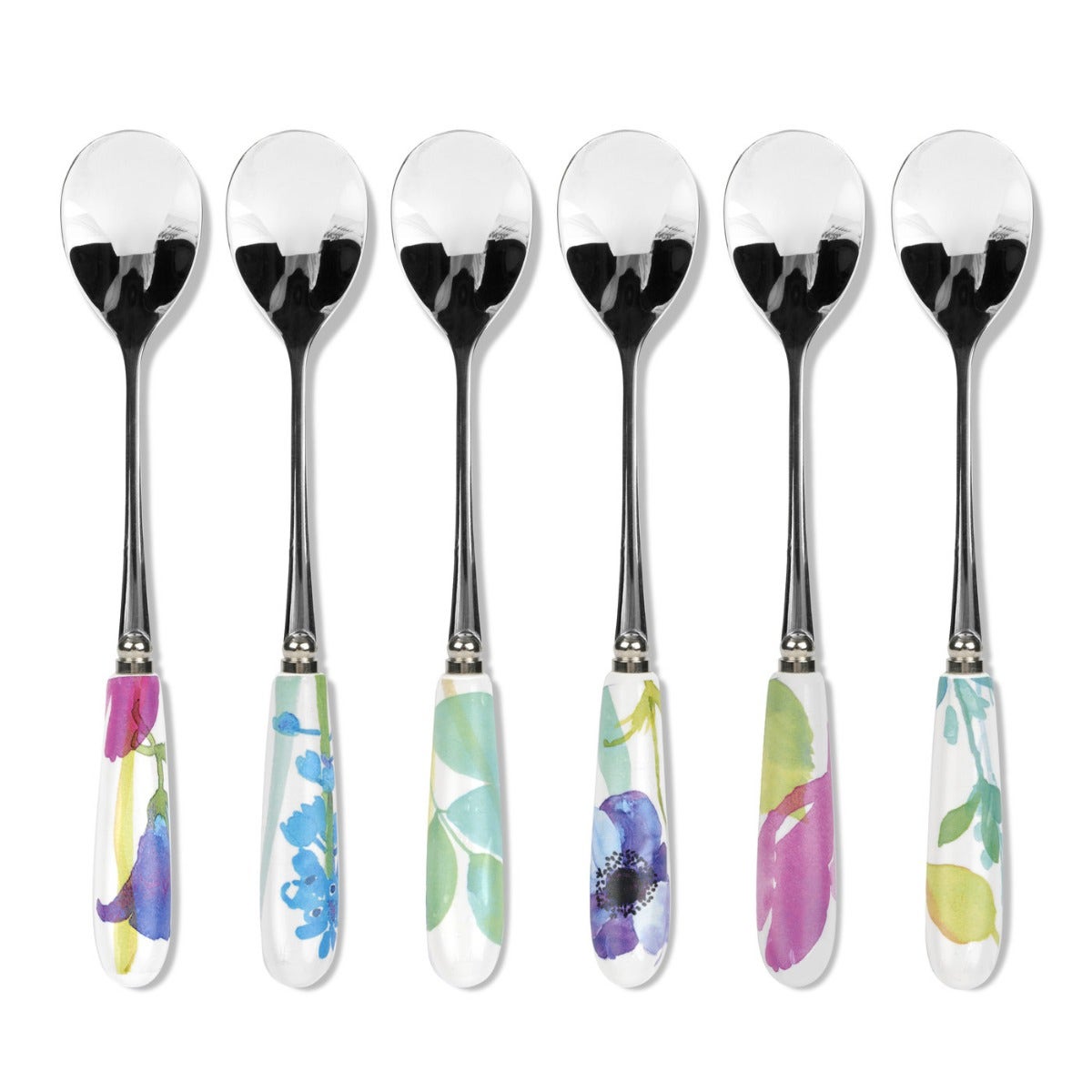 Water Garden Set of 6 Teaspoons