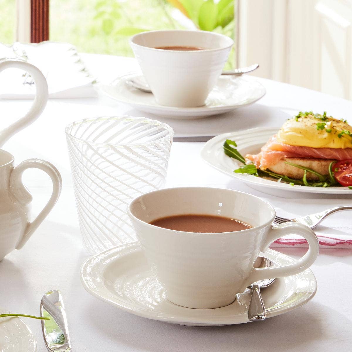 Sophie Conran Teacup & Saucer, White
