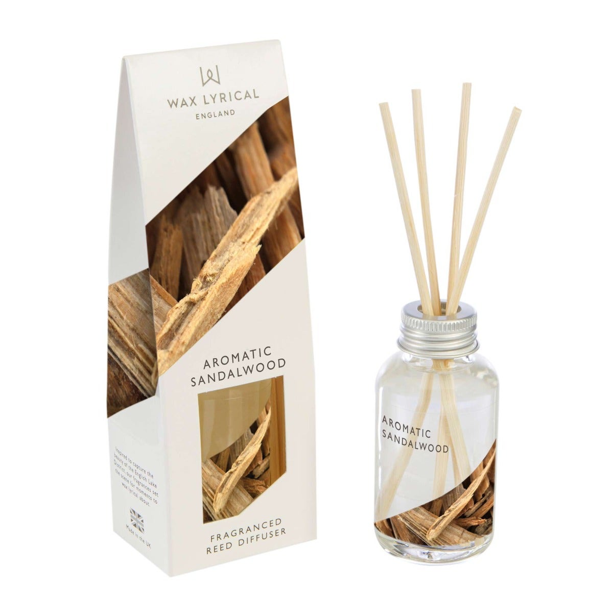Wax Lyrical Aromatic Sandalwood Reed Diffuser 40ml