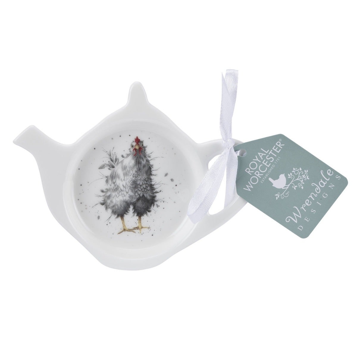 Royal Worcester Wrendale Designs Tea Bag Tidy Set of 6