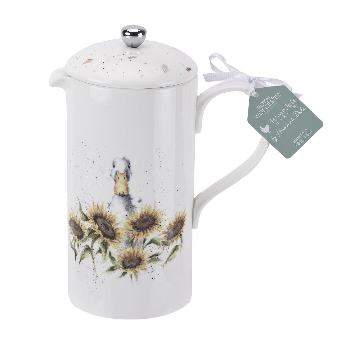 Royal Worcester Wrendale Designs Duck Cafetiere