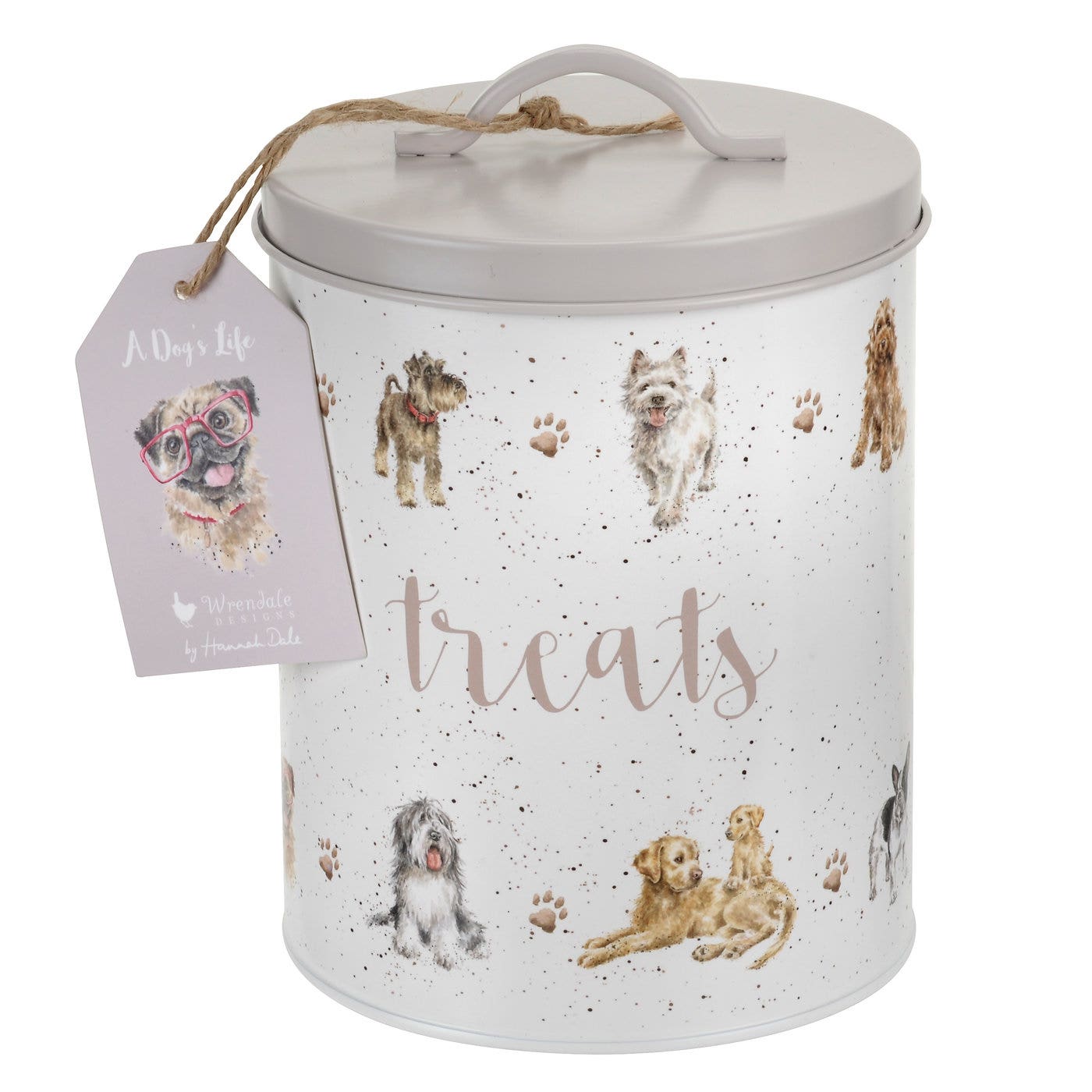 Wrendale Designs Dog Treat Tin