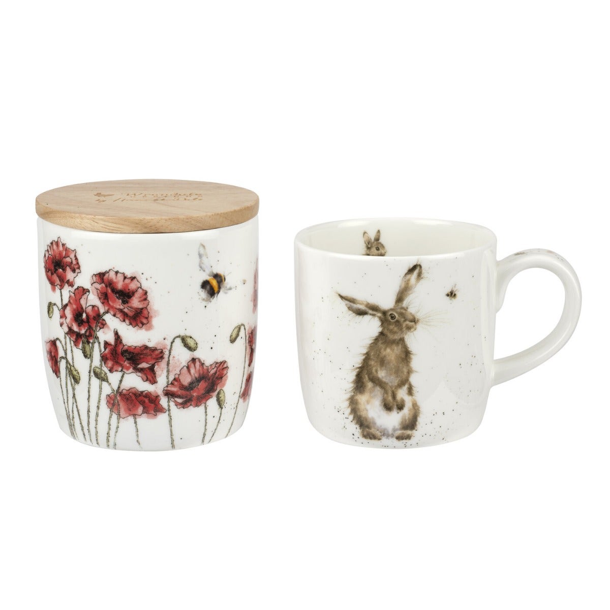 EXCLUSIVE Wrendale Designs Hare & the Bee Mug and Candle Set