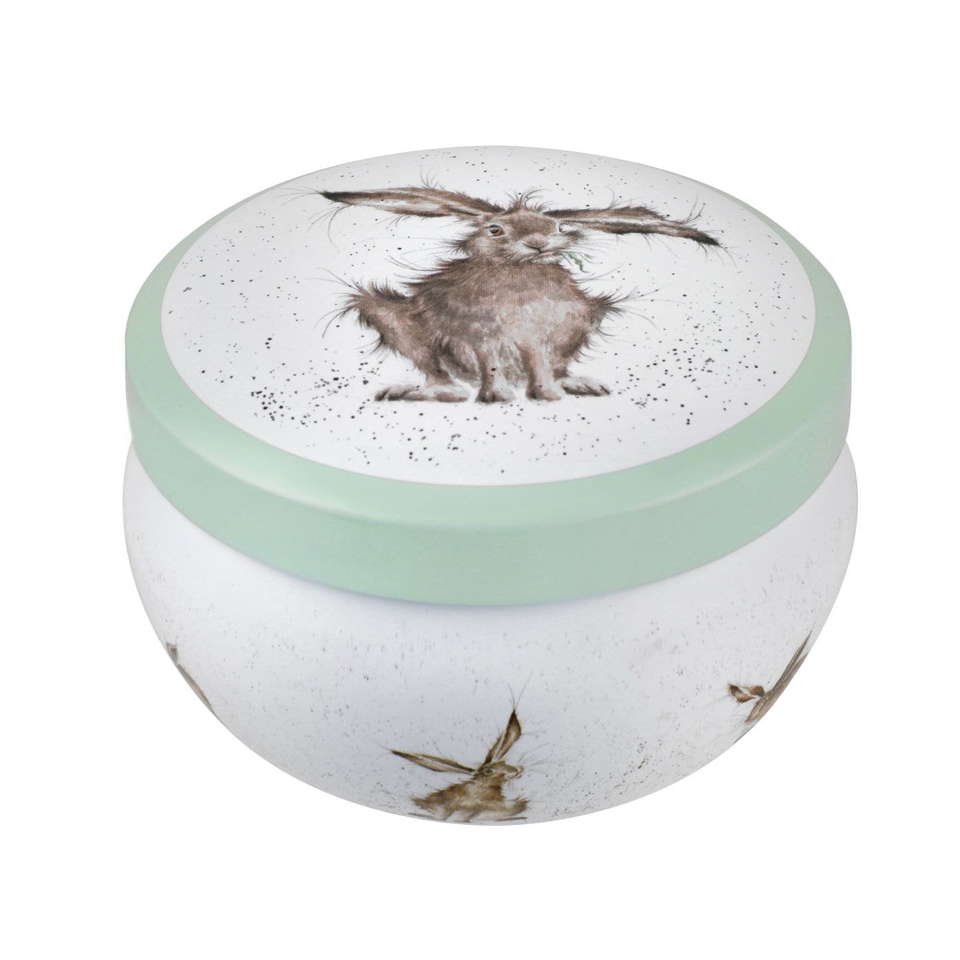 Royal Worcester Wrendale Designs Boutique Candle Tin - Good Hare Day (hare)