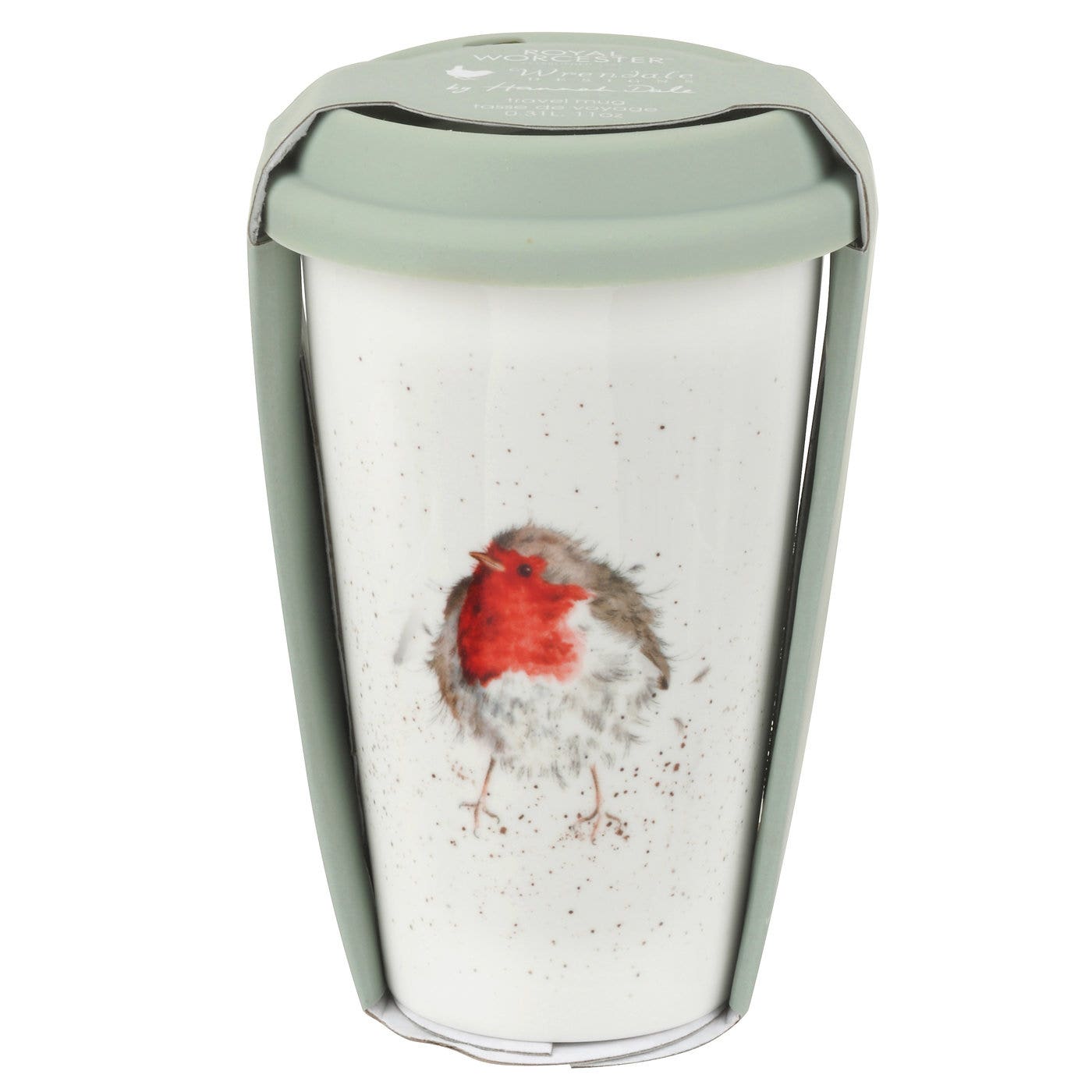 Wrendale Designs Robin Travel Mug