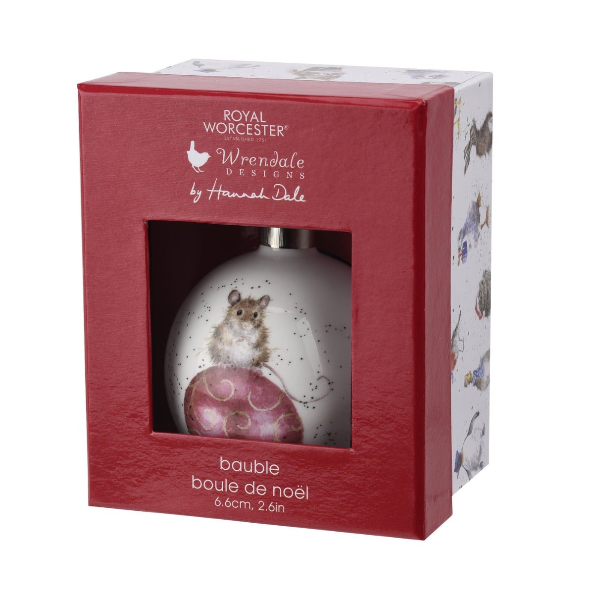 Wrendale Designs Mouse Christmas Decoration