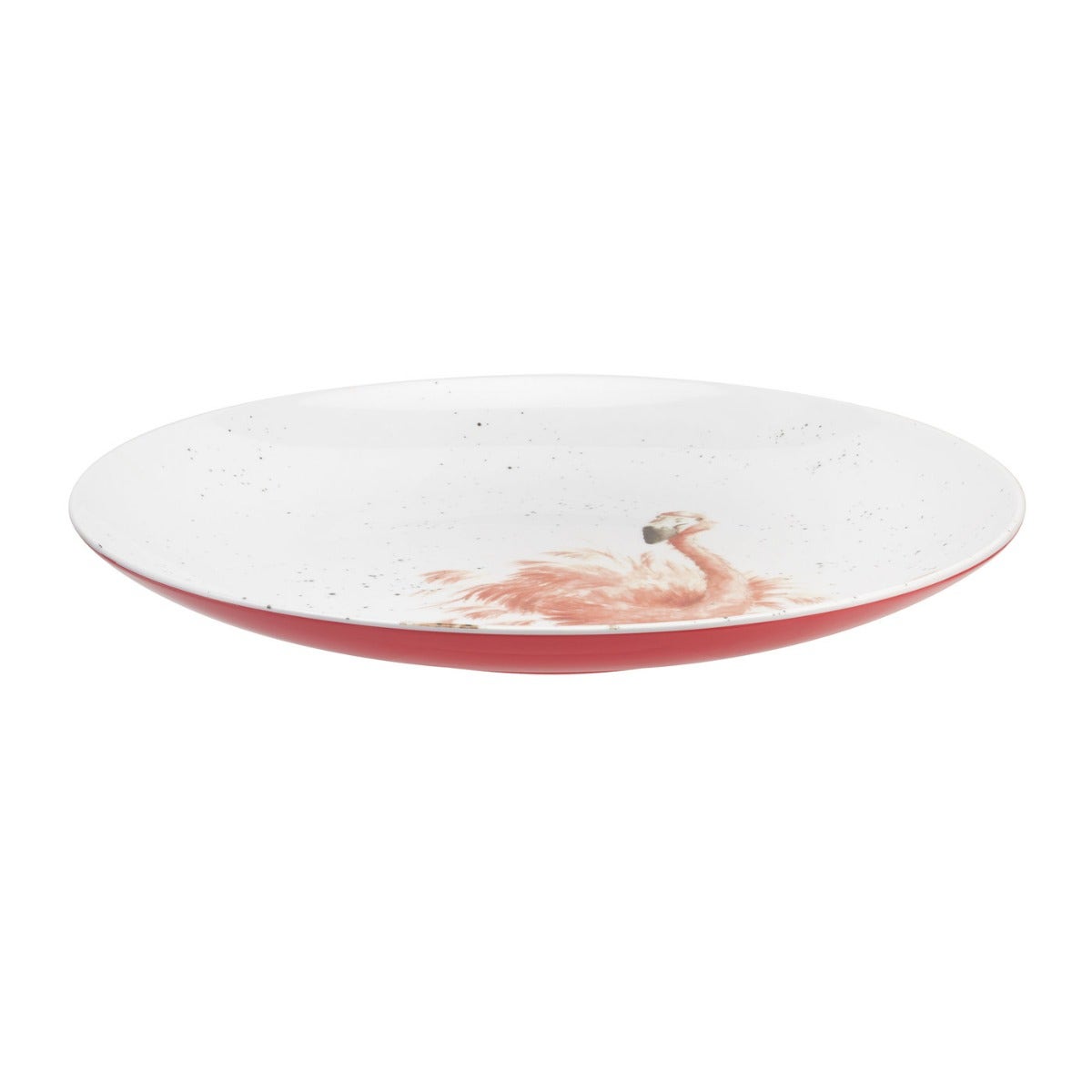 Royal Worcester Wrendale Designs Round Platter Flamingo 