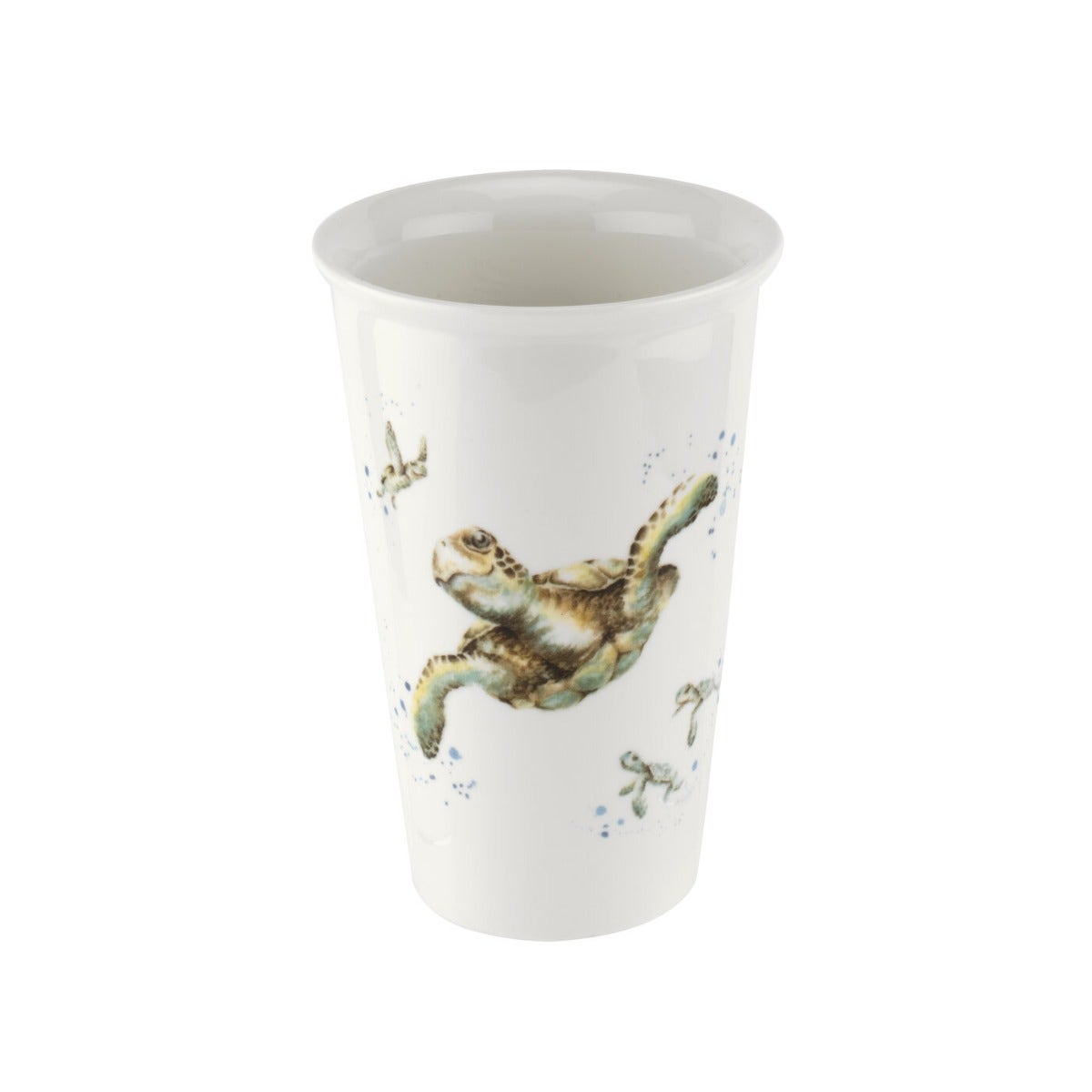 Royal Worcester Wrendale Designs Turtle Travel Mug