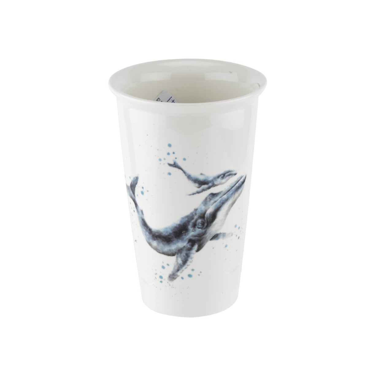 Royal Worcester Wrendale Designs Whale Travel Mug