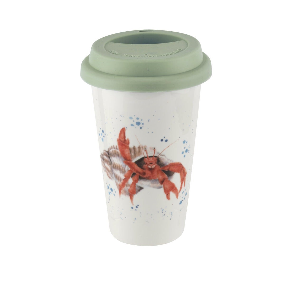 Royal Worcester Wrendale Designs Hermit Crab Travel Mug