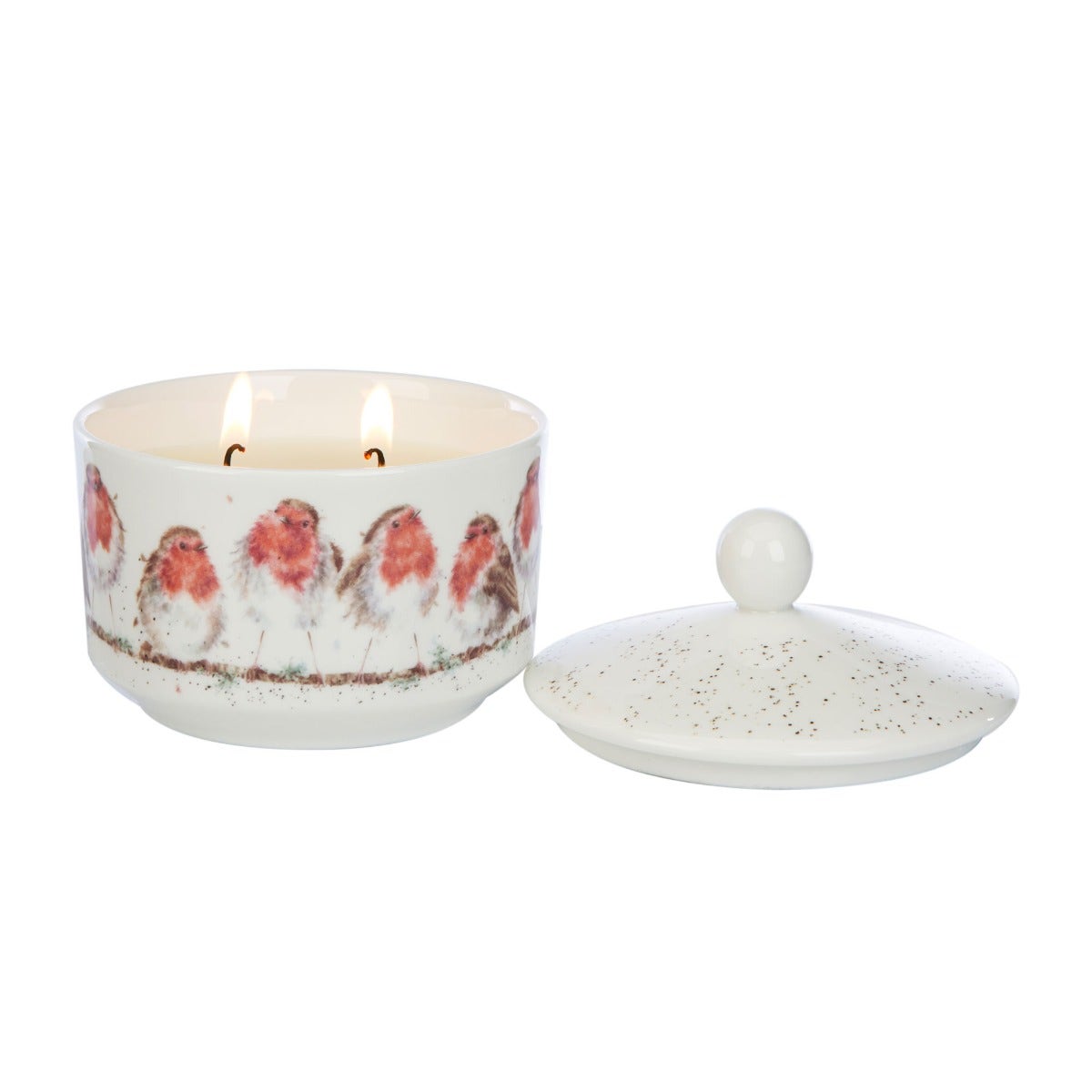 Winter Wonderland Ceramic Candle Trinket