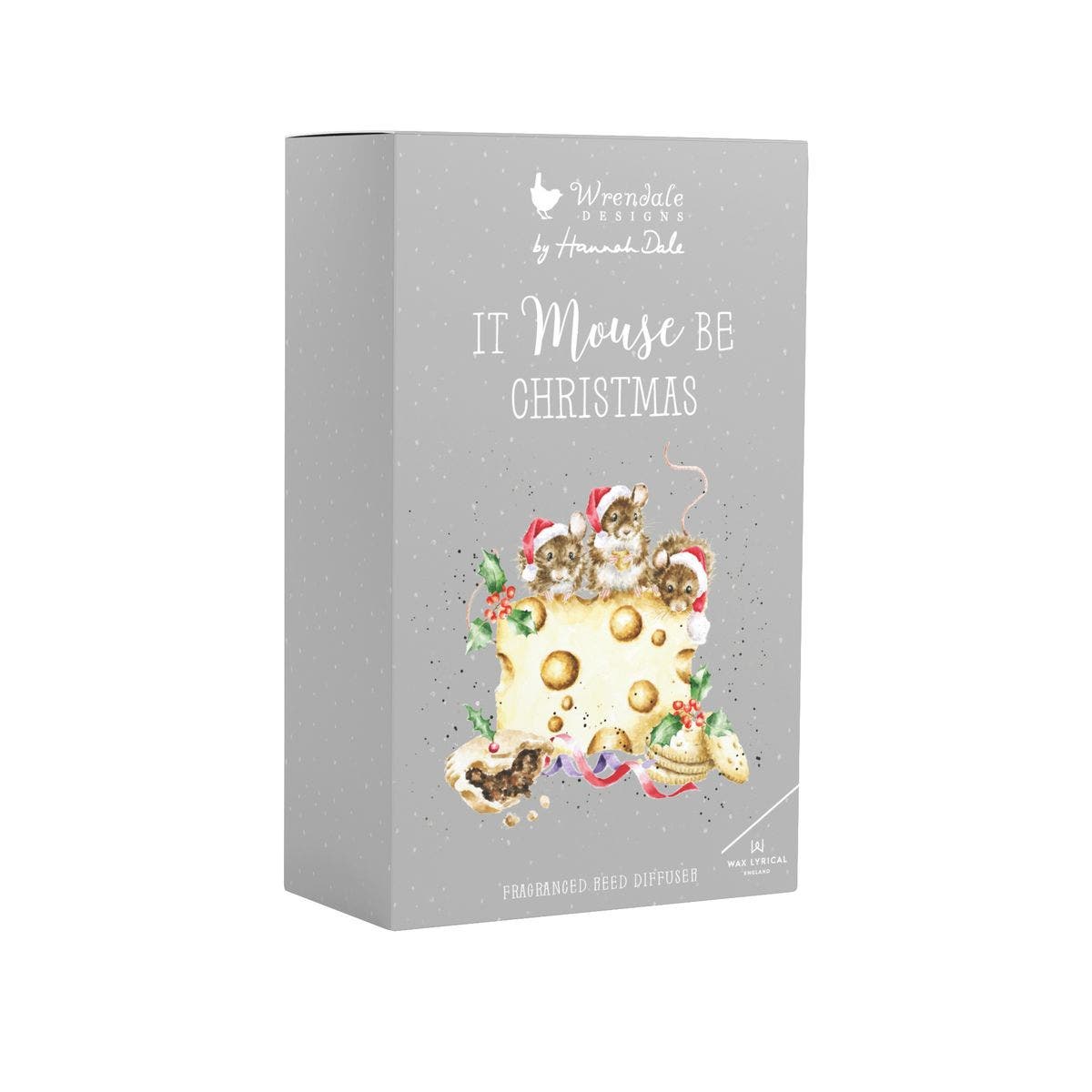 Wrendale Designs Christmas Mouse Reed Diffuser 