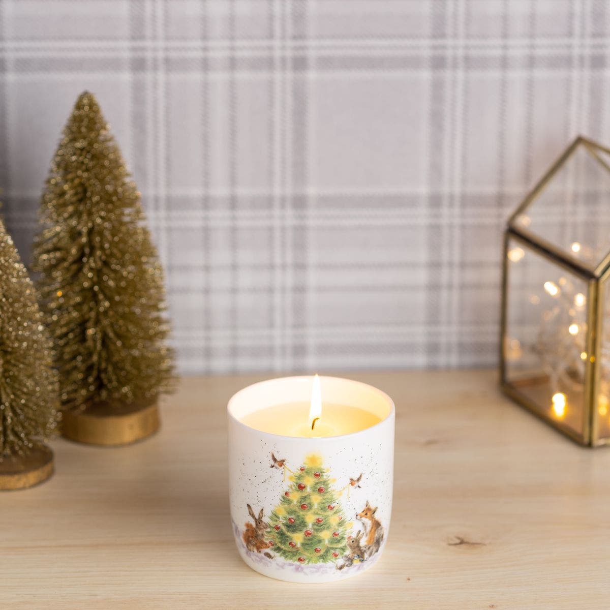 Wrendale Designs Christmas Tree Candle