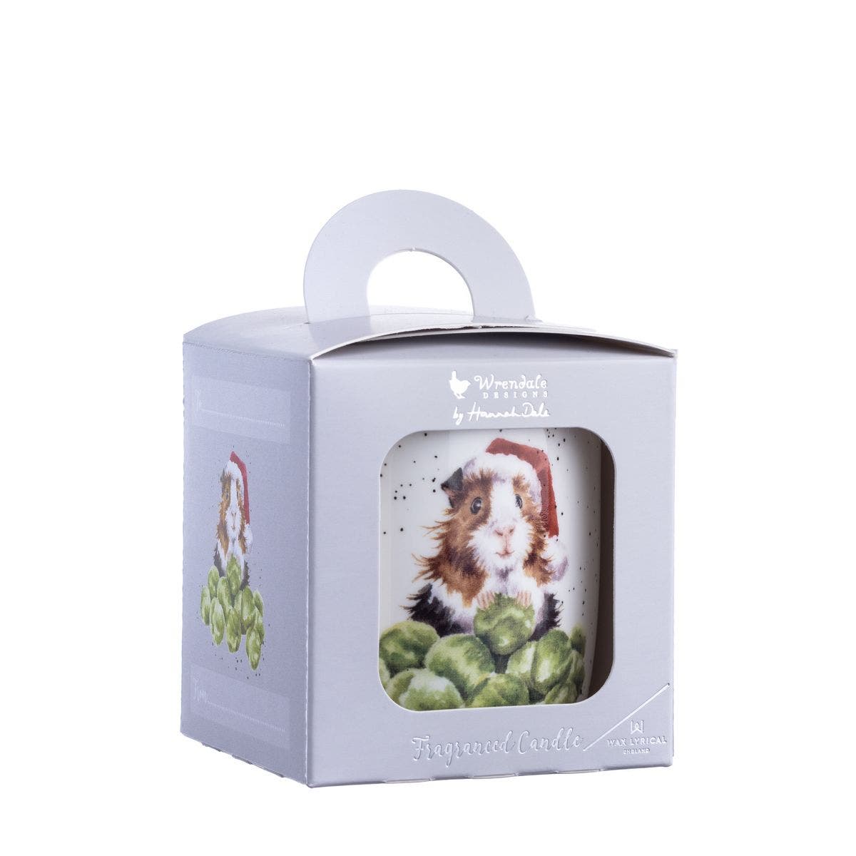 Wrendale Designs Guinea Pig Festive Candle