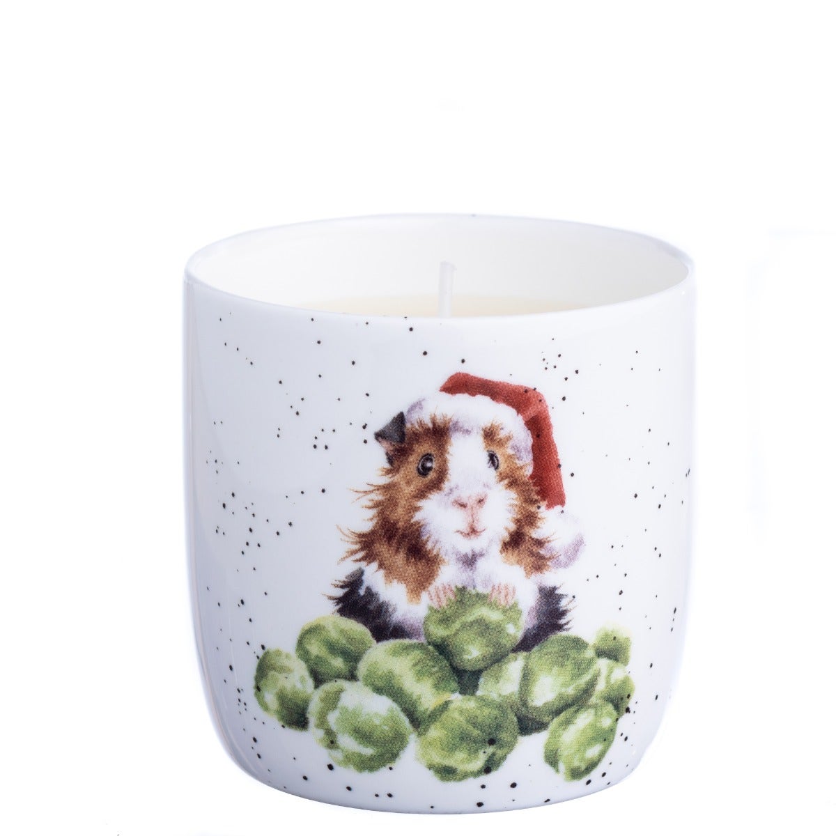 Wrendale Designs Guinea Pig Festive Candle