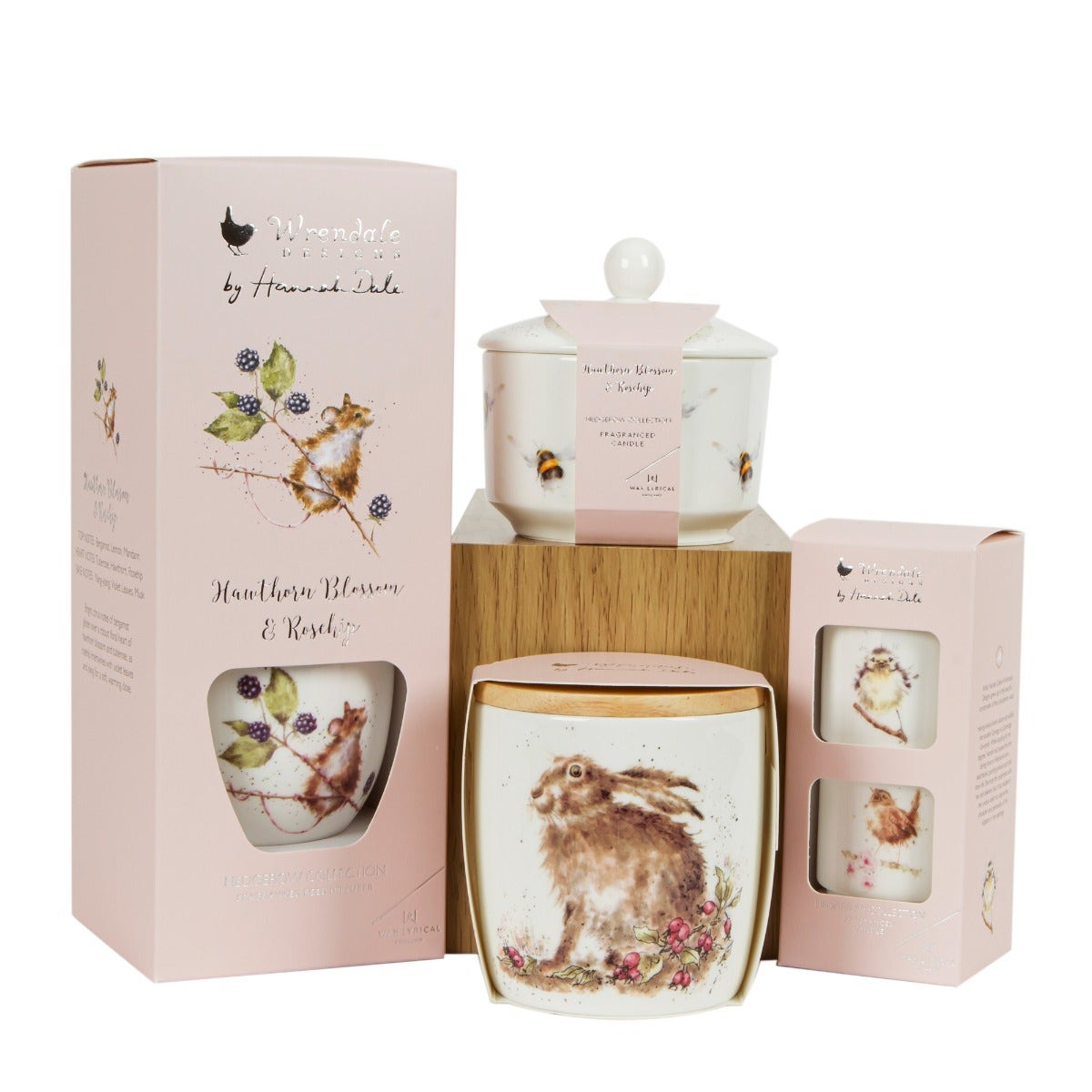 Wrendale Designs Hedgerow Candle Jar