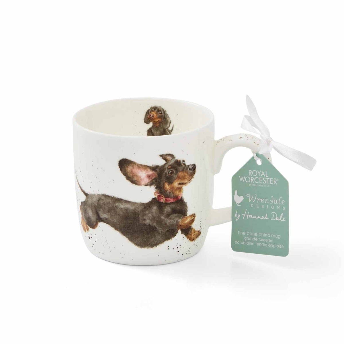 Wrendale Designs That Friday Feeling Dachshund Mug