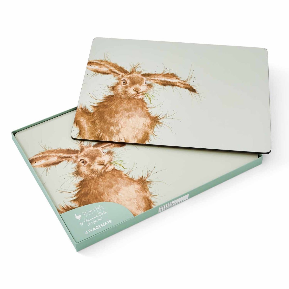 Pimpernel Wrendale Designs Large Placemats Set of 4 - Hare 