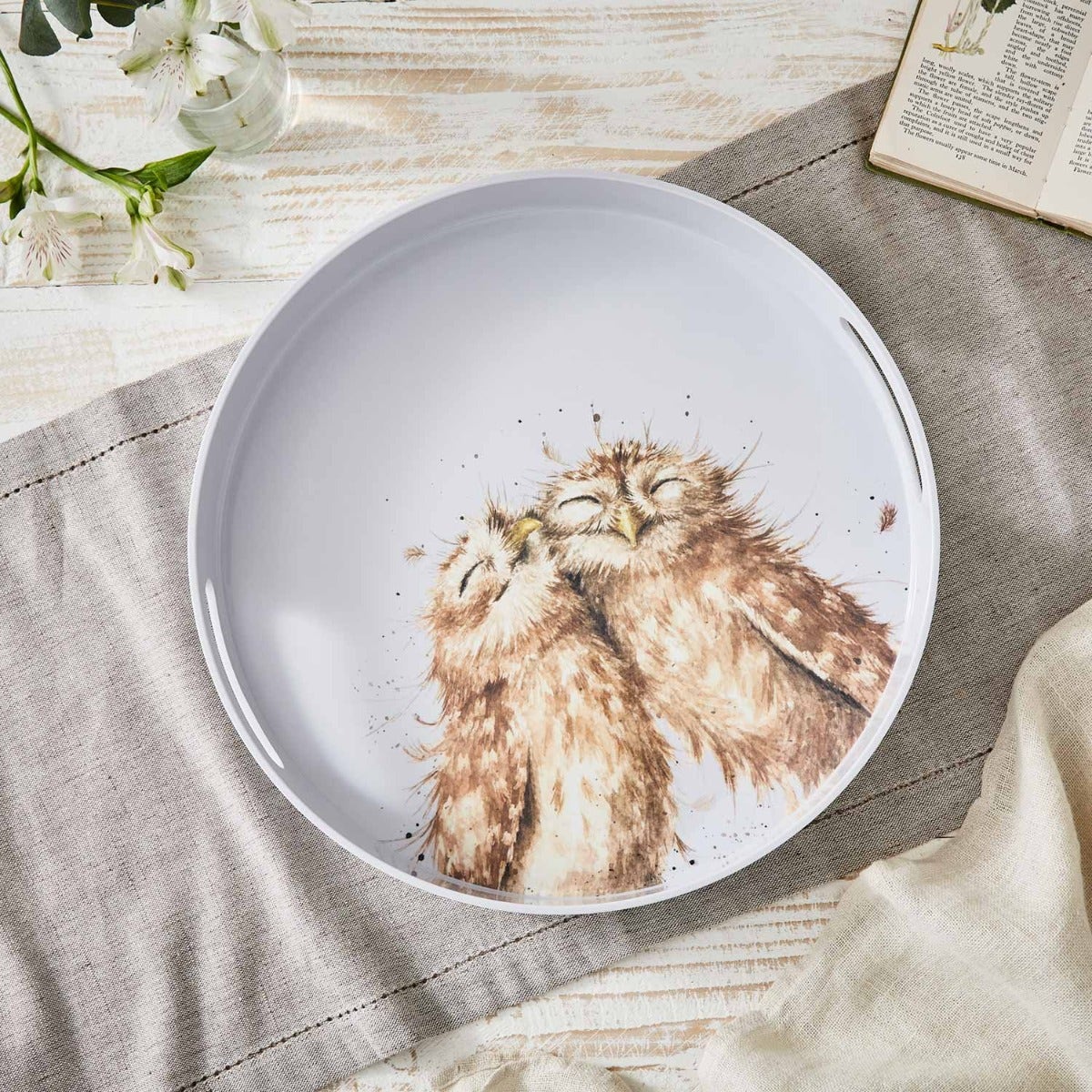 Wrendale Designs Owl Round Tray