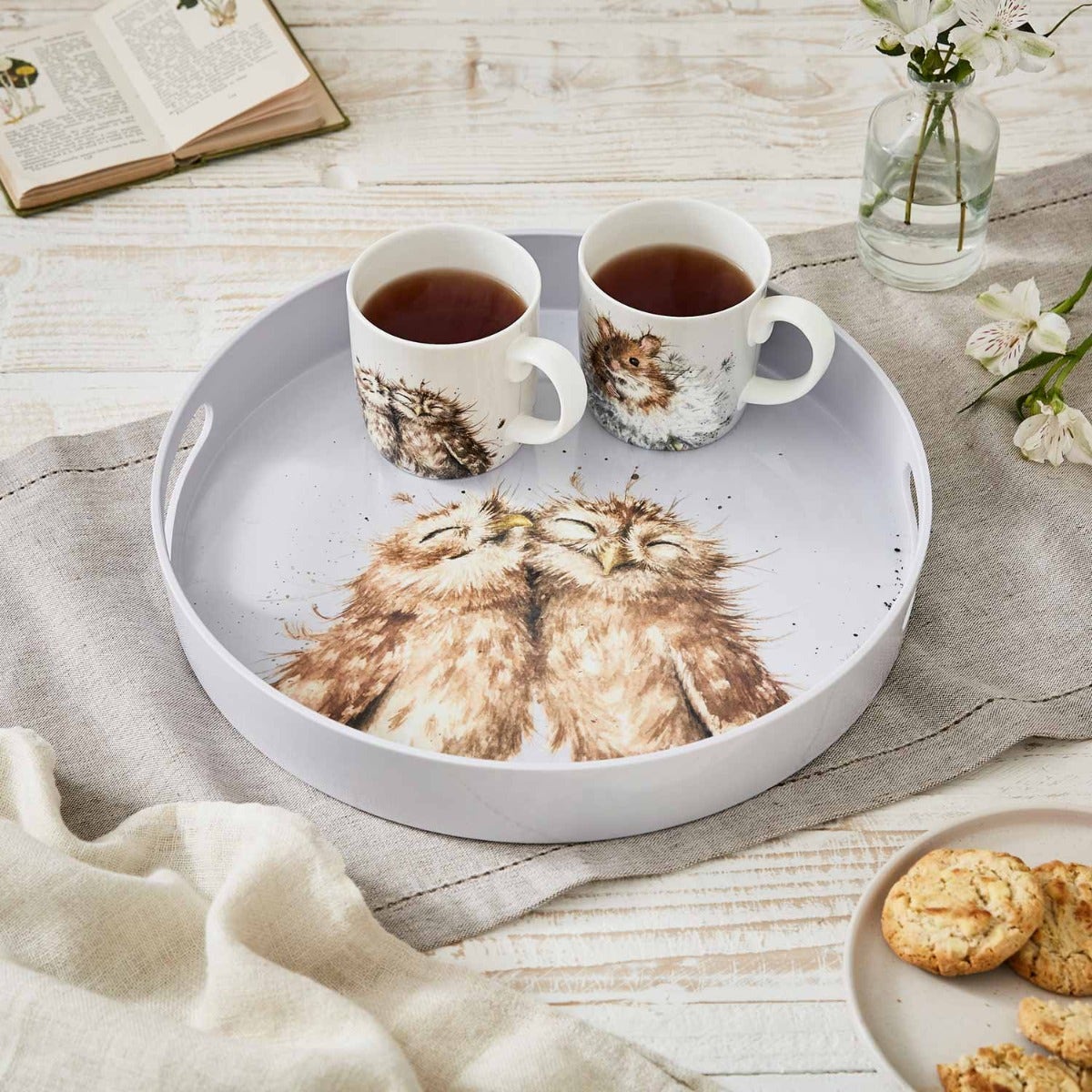 Wrendale Designs Owl Round Tray