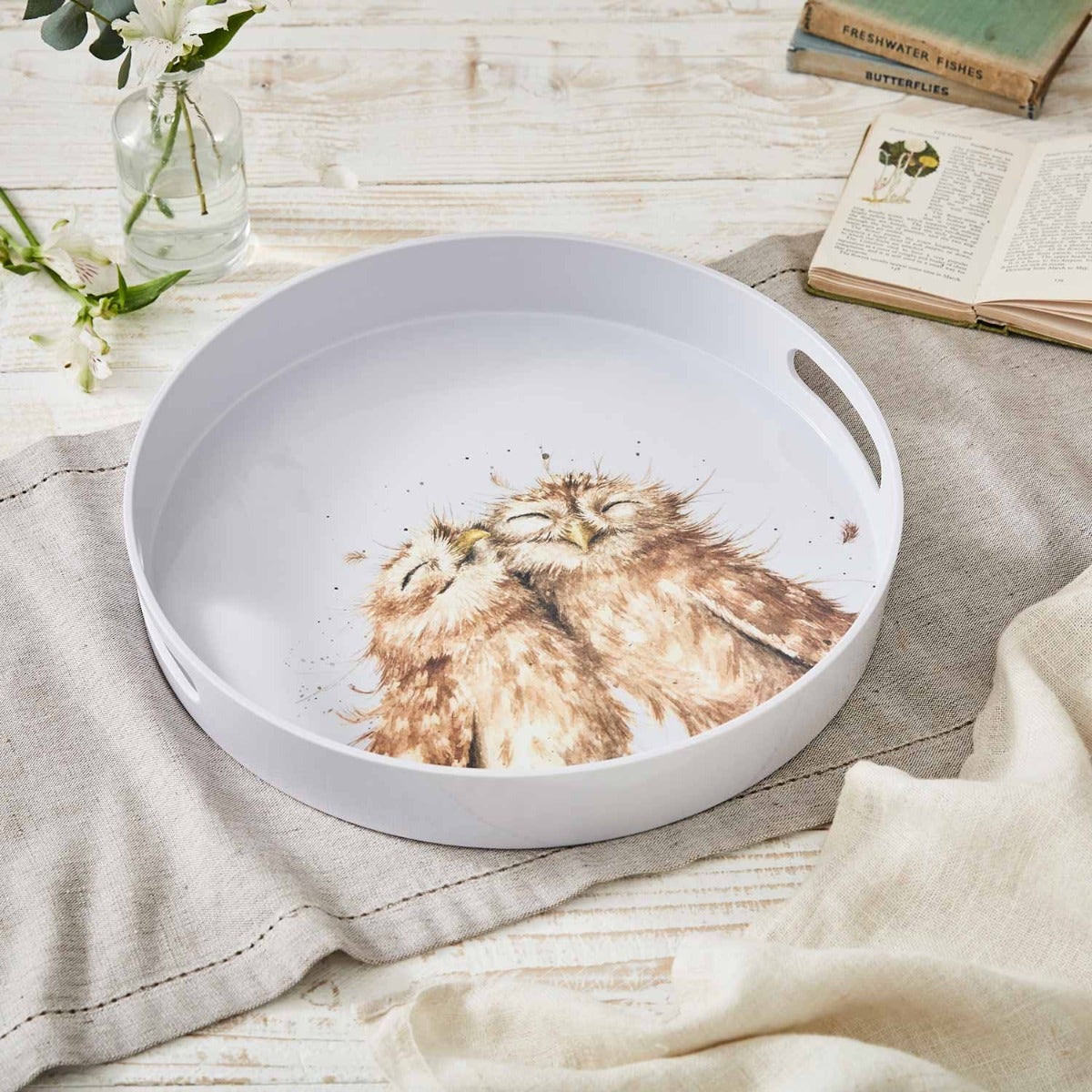 Wrendale Designs Owl Round Tray