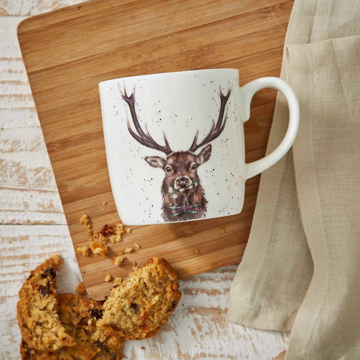 Royal Worcester Wrendale Designs Stag Large 14oz Mug